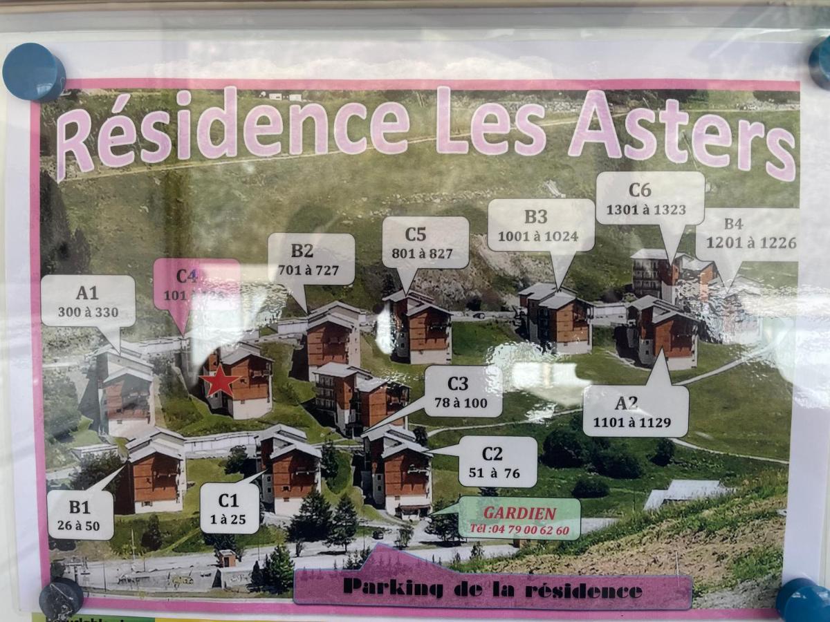 Appartement Pour 6 Personnes Au Pied Des Pistes Au Calme Aux Menuires Les Asters Saint-Martin-de-Belleville Kültér fotó