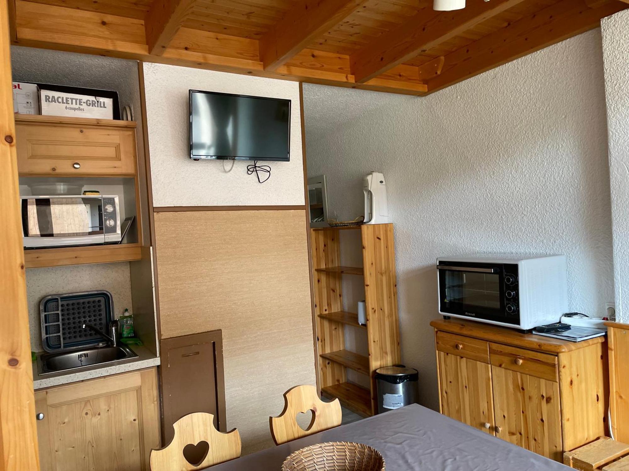 Appartement Pour 6 Personnes Au Pied Des Pistes Au Calme Aux Menuires Les Asters Saint-Martin-de-Belleville Kültér fotó