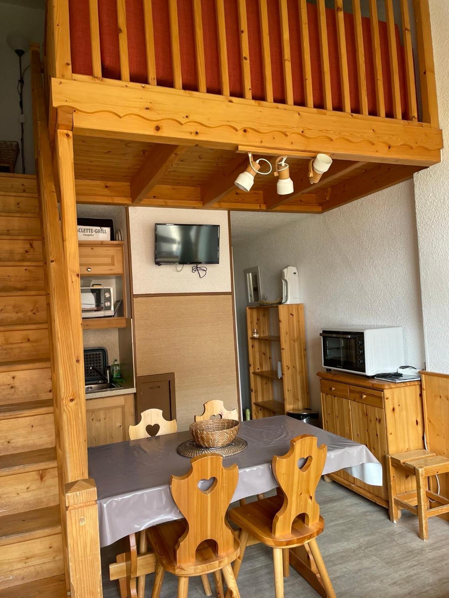 Appartement Pour 6 Personnes Au Pied Des Pistes Au Calme Aux Menuires Les Asters Saint-Martin-de-Belleville Kültér fotó